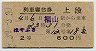 2等青★はやぶさ号・列車寝台券(福山から・昭和39年)