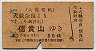 大阪電軌・戦前★大軌奈良→信貴山(昭和14年・60銭)