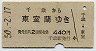 千歳→東室蘭(昭和50年・440円)