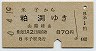 米子→粕淵(昭和50年・870円)