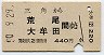 三角→荒尾・大牟田(昭和50年・440円)