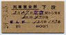 2等青★ぎんが号・列車寝台券(東京から・昭和39年)