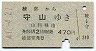 綾部→守山(470円)