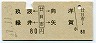 玖波・緑井←[廿日市]→向洋・矢賀