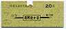 営団・地図式★南阿佐ヶ谷→20円
