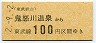 東武★鬼怒川温泉→100円