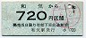 片上鉄道・廃線★和気→720円