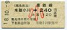 鹿島鉄道・廃線★常陸小川→240円(小児)
