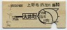 東急・地図式★上野毛から大井町→30円(昭和47年)