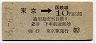 東京印刷・暫定金額式★東京→2等10円(昭和36年)