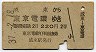 成東→東京電環(昭和37年・2等)