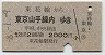 東花輪→東京山手線内(昭和58年)