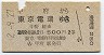 甲府→東京電環(昭和42年・2等)