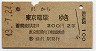 藤沢→東京電環(昭和43年・2等)