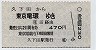 小型軟券★久下田→東京電環(470円)