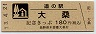 道の駅・記念きっぷ★大桑(180円券・奈良井宿)
