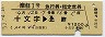 発駅常備★津軽1号・急行指定席券(十文字→上野・昭和53年)