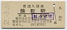 三セク化★岩日線・錦町駅(30円券・昭和52年)