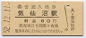 大船渡線・気仙沼駅(60円券・昭和52年)