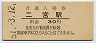 東海道本線・二宮駅(30円券・昭和51年)