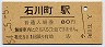 根岸線・石川町駅(80円券・昭和54年)