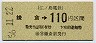 江ノ島鎌倉観光・金額式★鎌倉→110円(昭和56年)