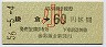江ノ島鎌倉観光・金額式★鎌倉→60円(昭和56年・小児)