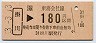 掛川→180円(昭和63年)0004