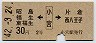 昭島・東福生←[小宮]→片倉・西八王子(昭和42年)