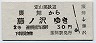 定山渓鉄道・廃線★簾舞→藤ノ沢(2等30円)