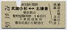 東急→国鉄★武蔵小杉⇔北鎌倉(昭和50年・160円)