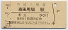 山手線・高田馬場駅(30円券・昭和51年)