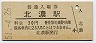 三セク化★越美南線・北濃駅(30円券・昭和51年)