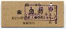 乗車券代用★伊田線・糒駅(30円券・昭和50年)