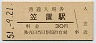 関西本線・笠置駅(30円券・昭和51年)