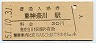 東海道本線・東神奈川駅(30円券・昭和51年)