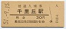東海道本線・千里丘駅(30円券・昭和51年)