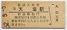 奥羽本線・天童駅(60円券・昭和52年)