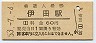 改称駅★日田彦山線・伊田駅(60円券・昭和53年)