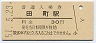 東海道本線・田町駅(30円券・昭和51年)
