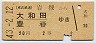 東武鉄道★岩槻→大和田・豊春(昭和43年・2等20円)