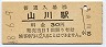 指宿枕崎線・山川駅(30円券・昭和48年)