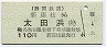 静岡鉄道・駿遠線・廃線★新藤枝→太田浜(110円)