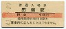 山手線・田端駅(10円券・昭和41年)