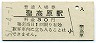 篠ノ井線・聖高原駅(30円券・昭和51年)