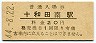 花輪線・十和田南駅(20円券・昭和44年)