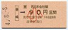 JR券[西]・金額式★唐崎→90円(平成4年・小児)
