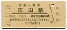 飯田線・市田駅(30円券・昭和46年)