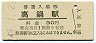 日豊本線・高鍋駅(30円券・昭和49年)