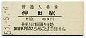 山手線・神田駅(60円券・昭和53年)